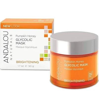 Andalou Naturals Glycolic Mask Pumpkin Honey Brightening