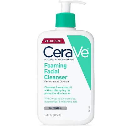 CeraVe Foaming Cleanser Normal to Oily Skin